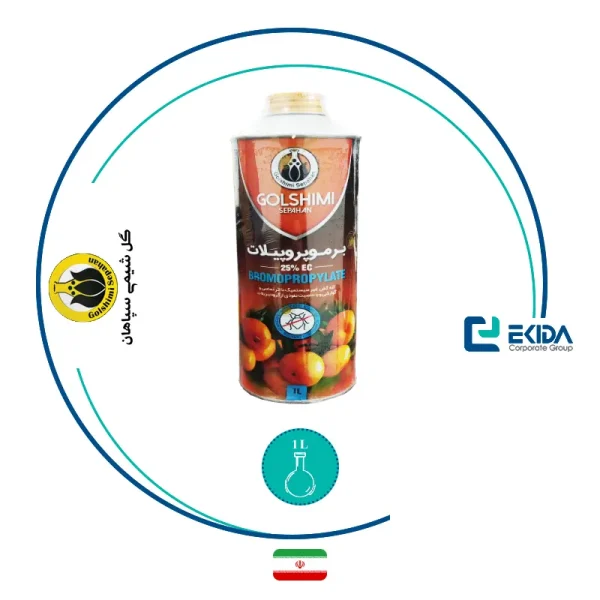 بروموپروپیلات گل شیمی یک لیتری فلزی
