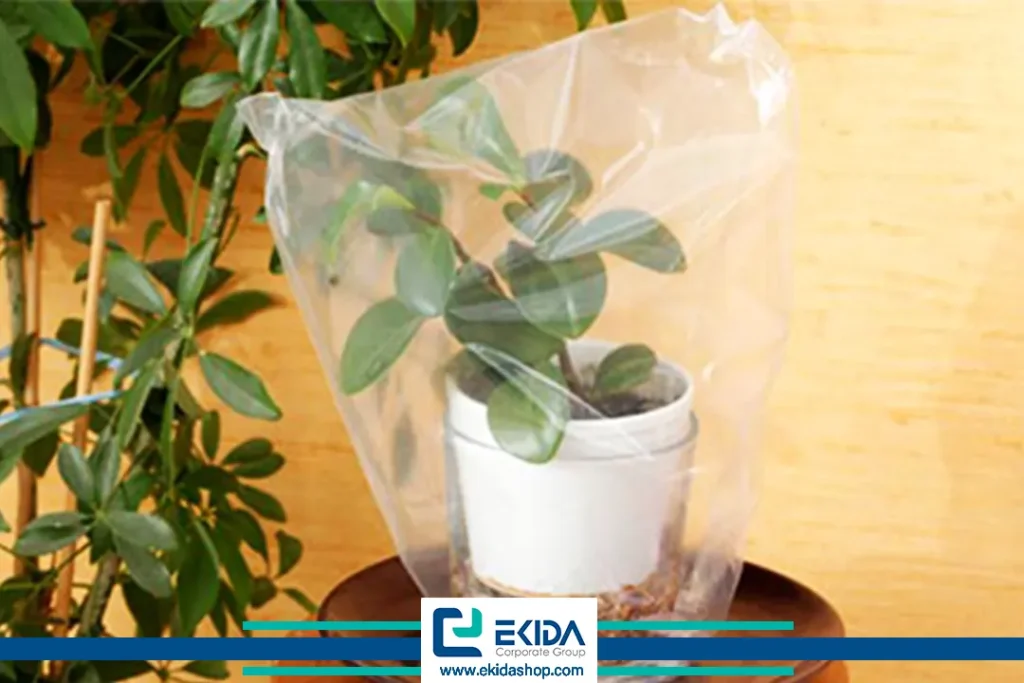 استفاده از پوشش پلاستیکی